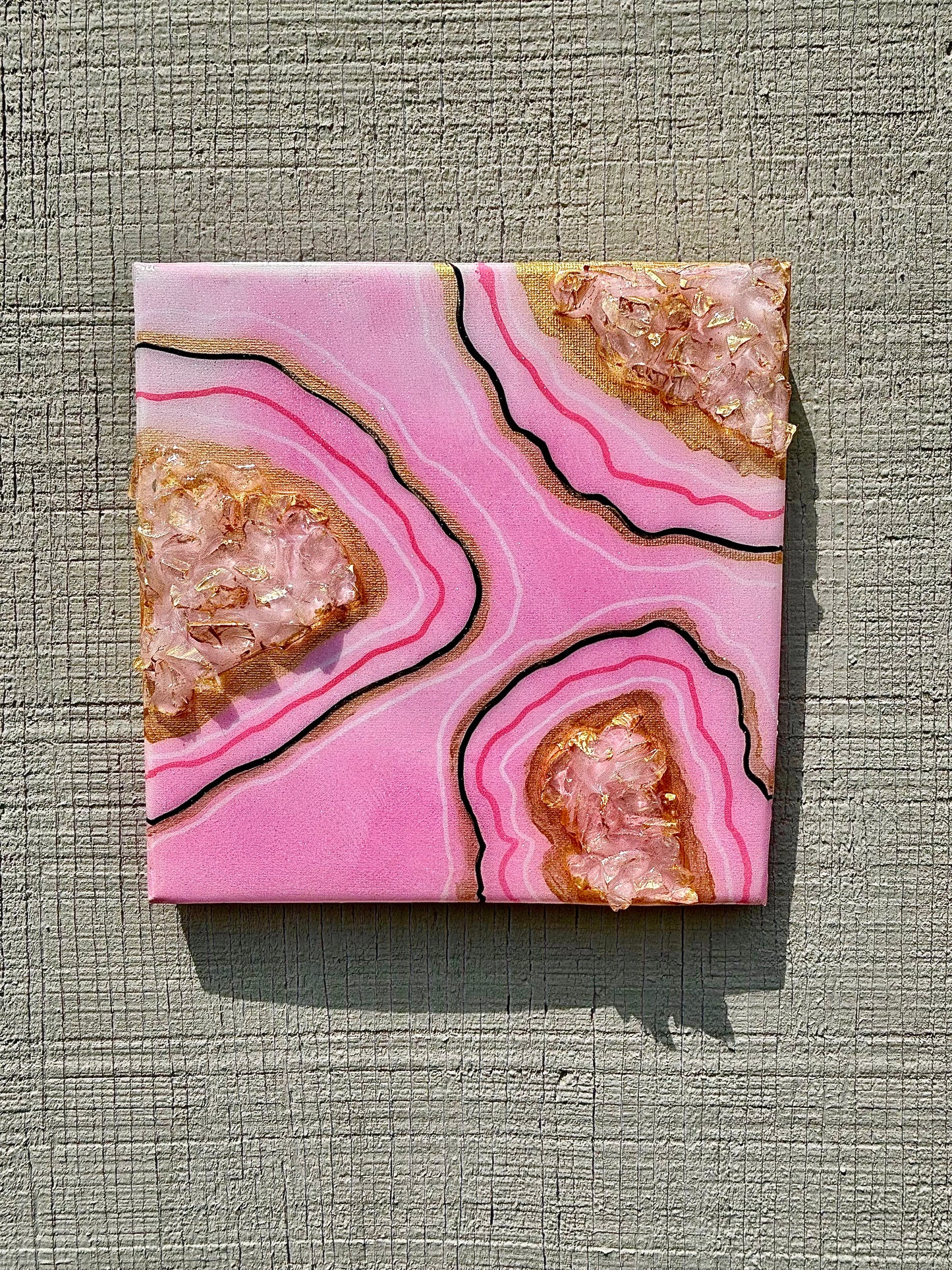 “Pretty in Pink” Canvas Duo