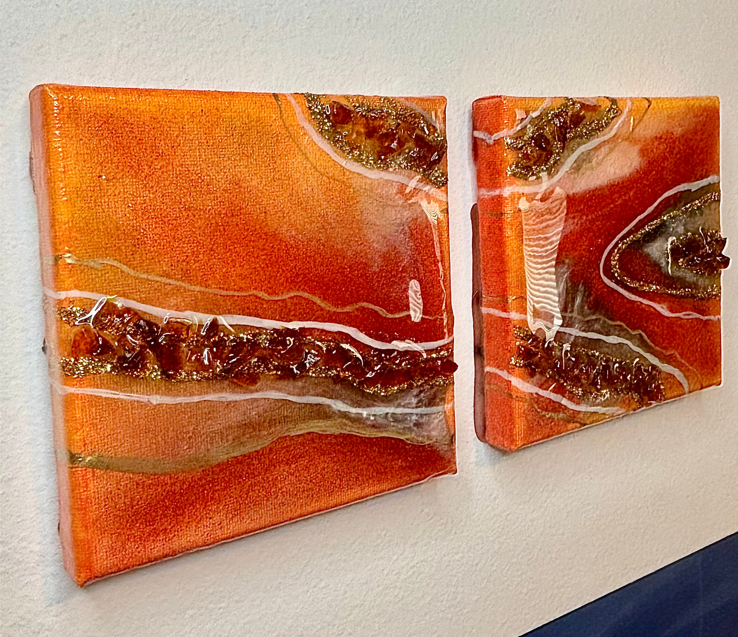 “Rise from the Ashes” Canvas Duo