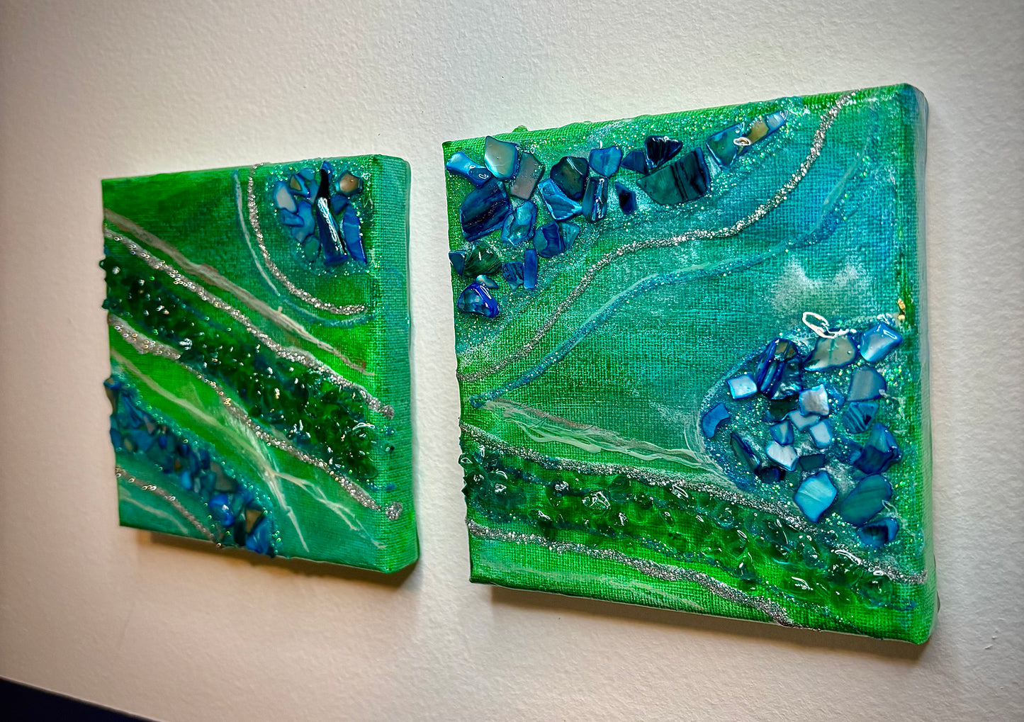 “Mother Earth” Canvas Duo