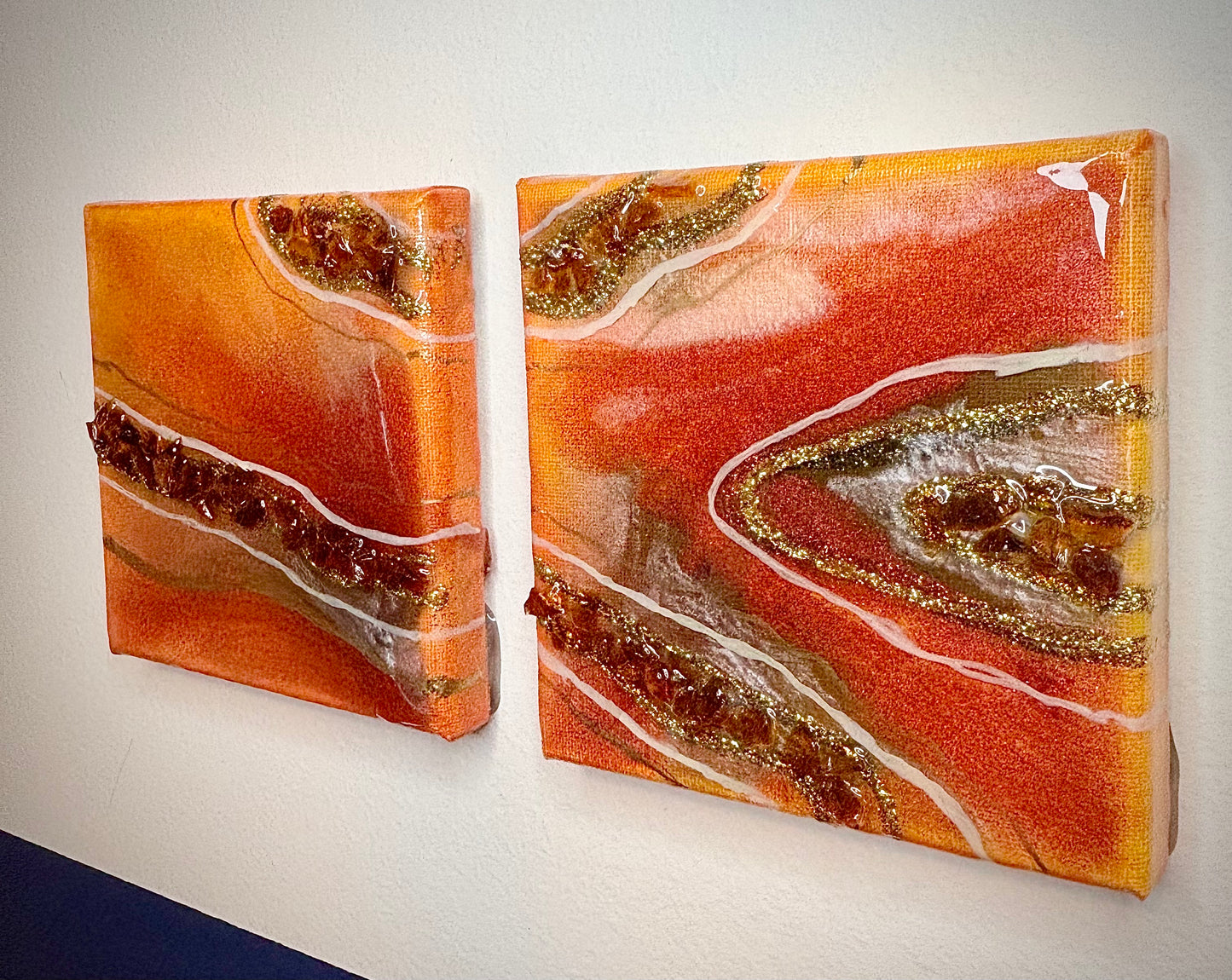 “Rise from the Ashes” Canvas Duo