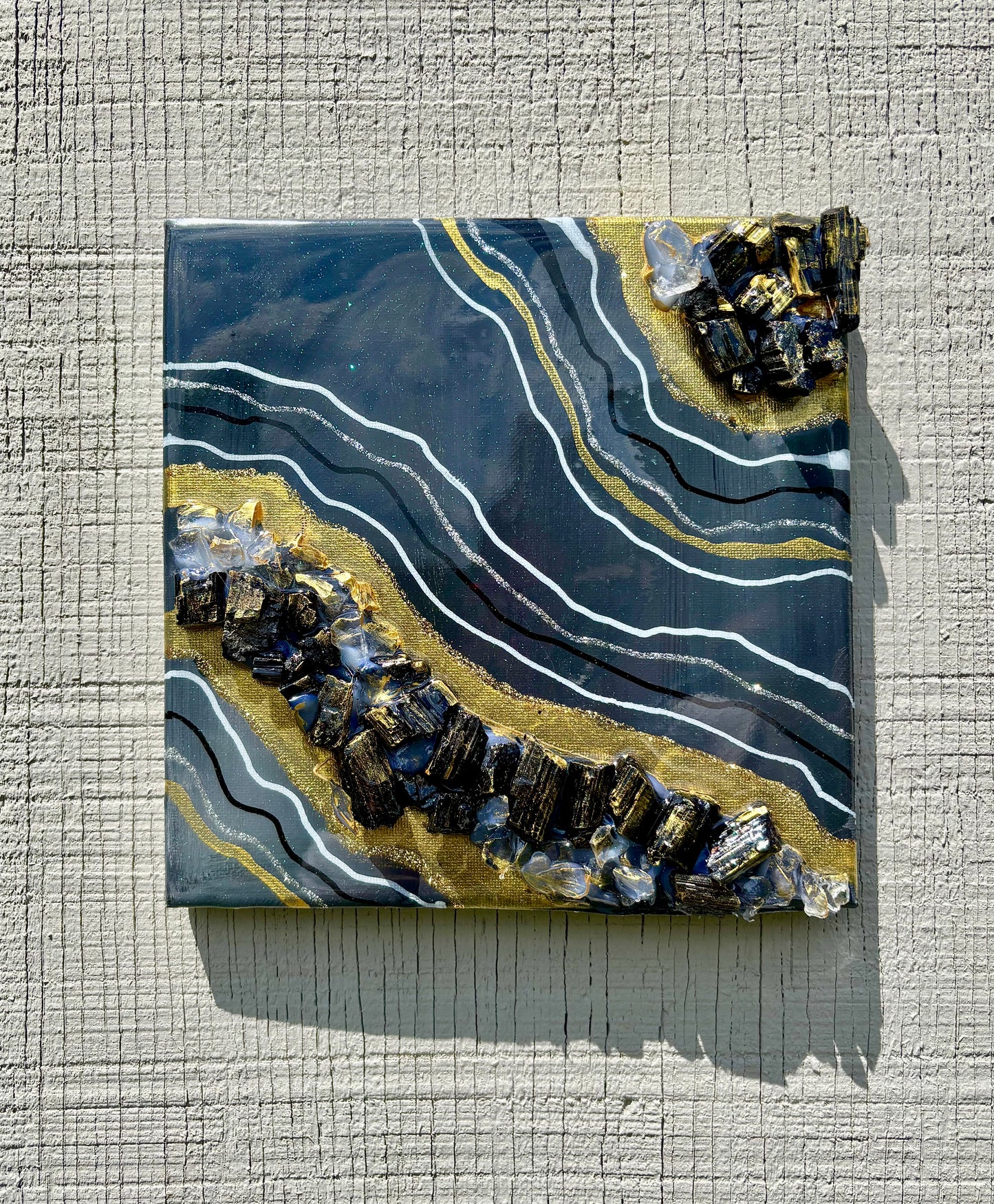 “Into the Darkness” Canvas Duo