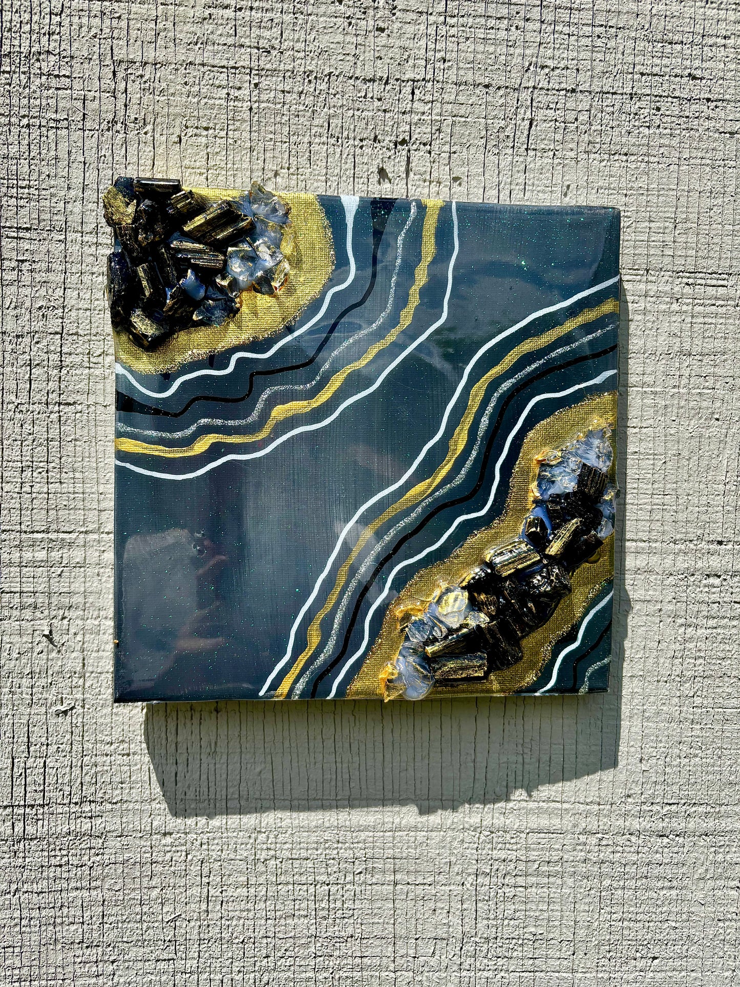 “Into the Darkness” Canvas Duo