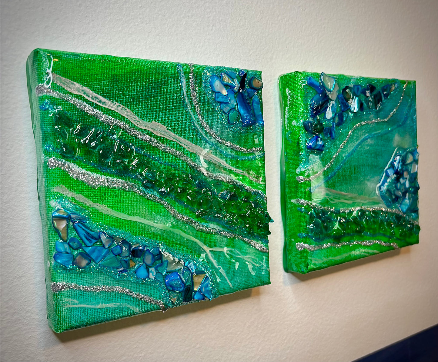 “Mother Earth” Canvas Duo