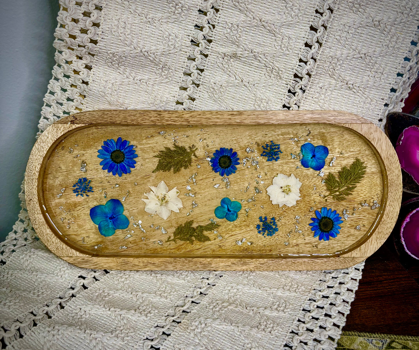 Oval Wooden Trays