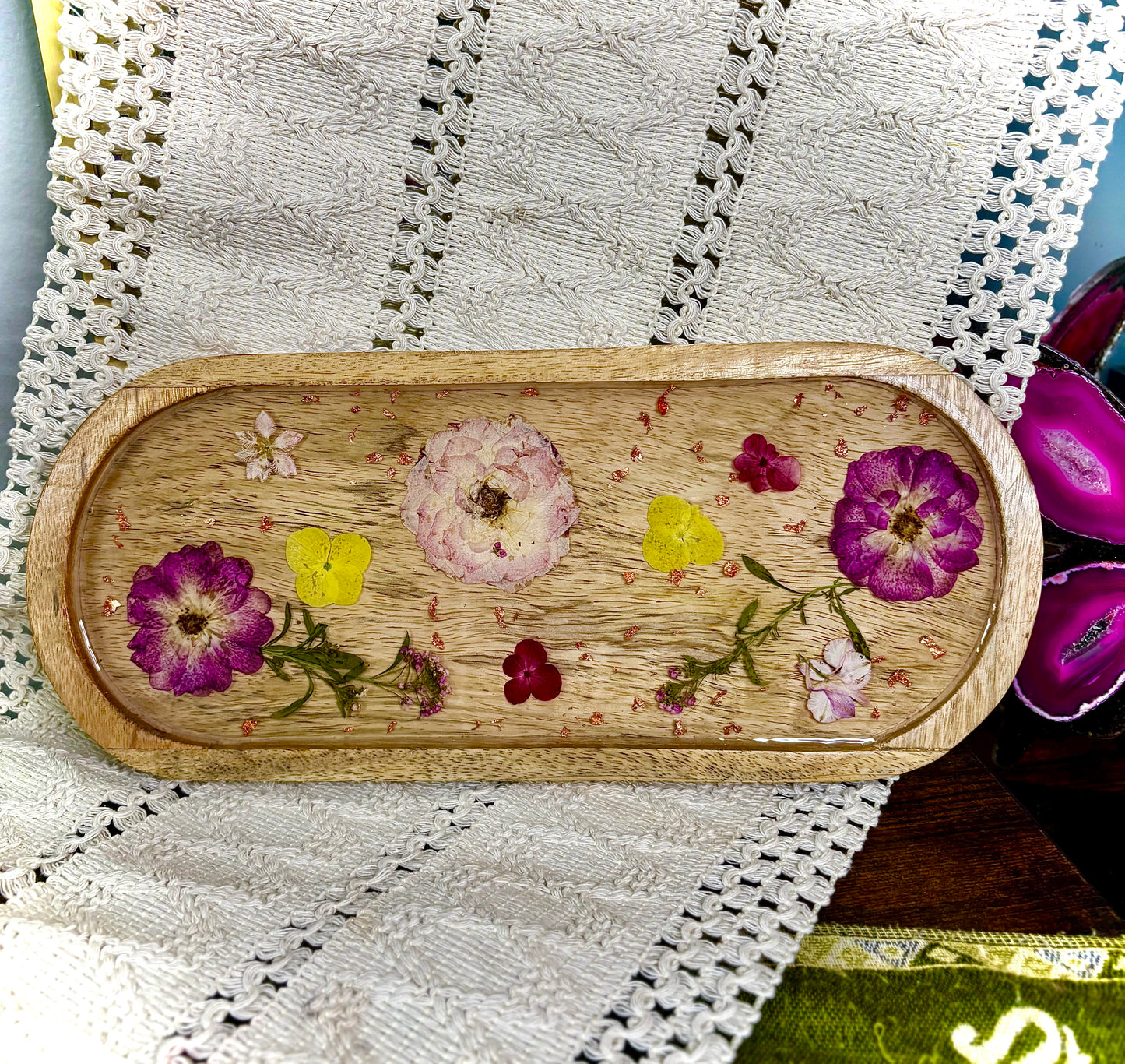 Oval Wooden Trays