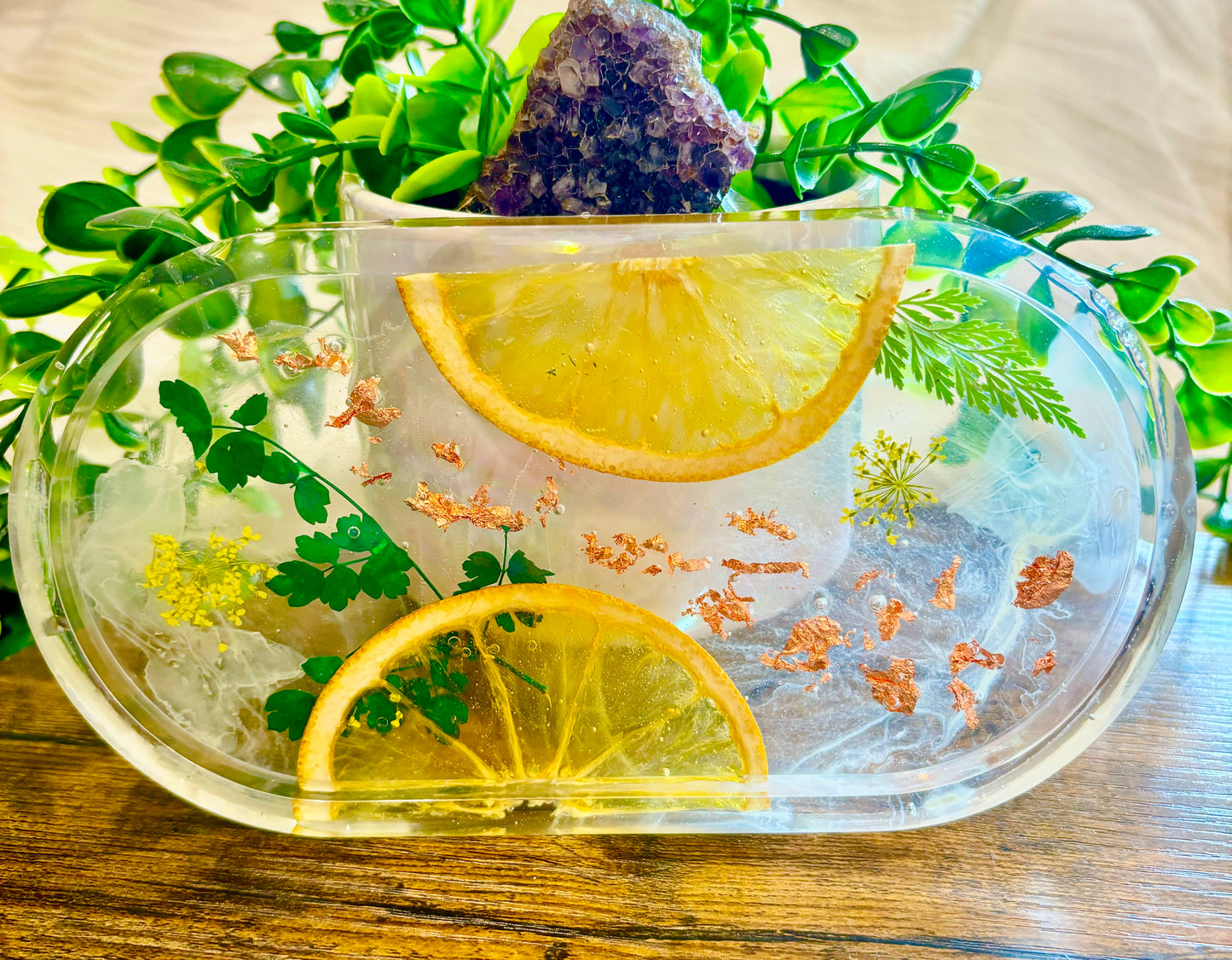 Orange Infused Catch All Tray