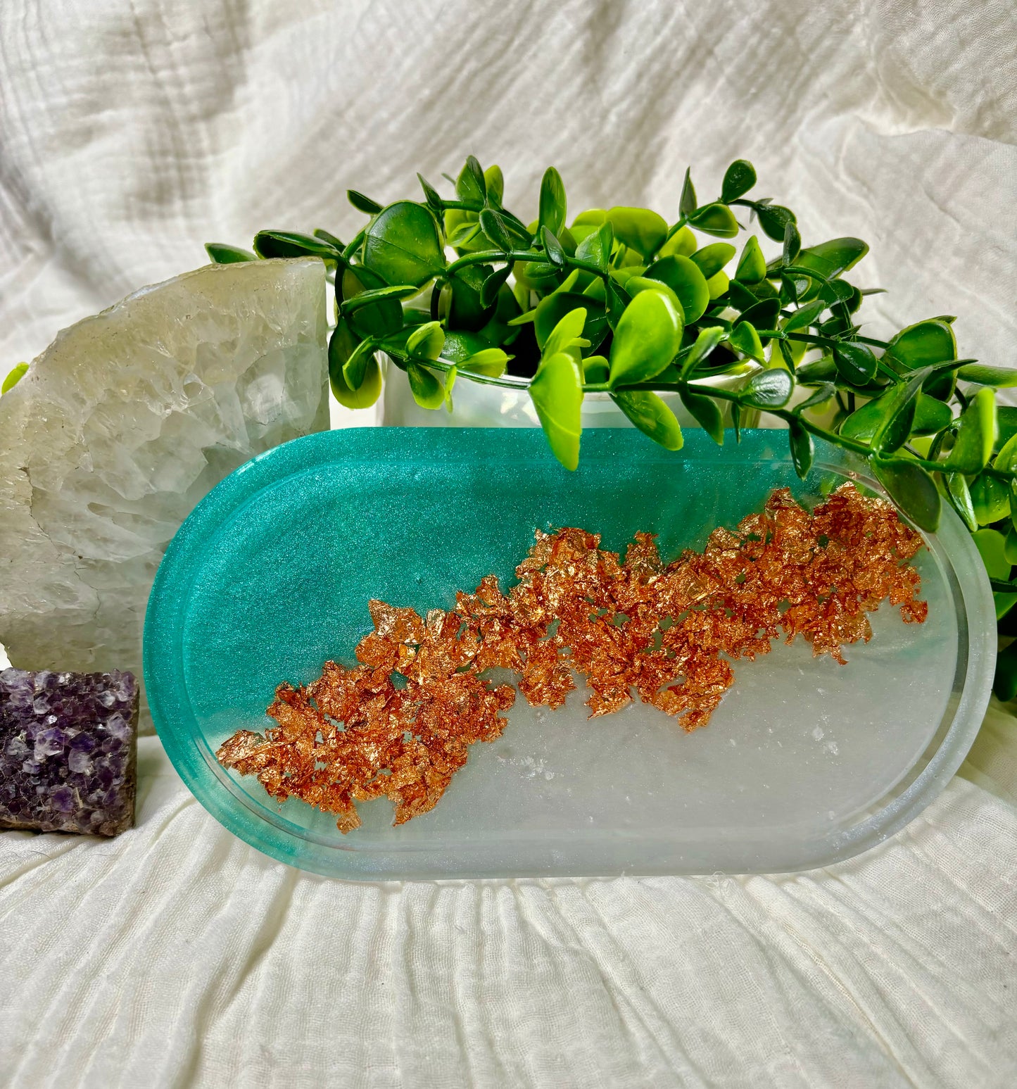 Emerald Catch All Tray