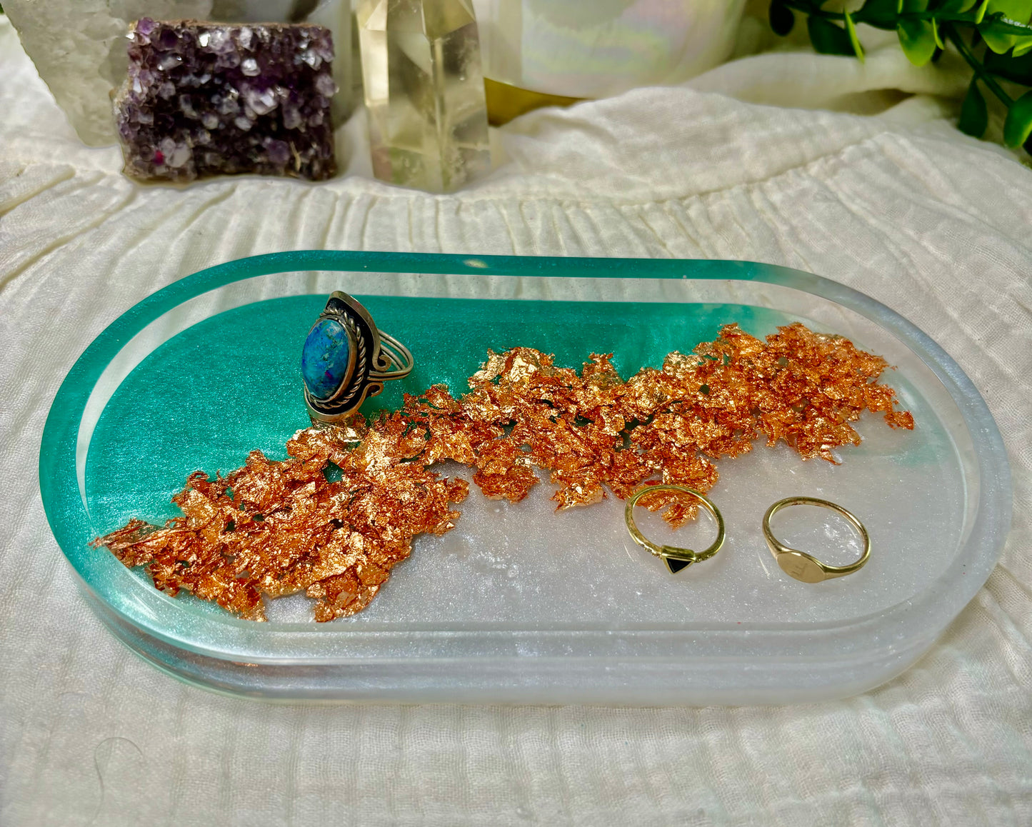 Emerald Catch All Tray