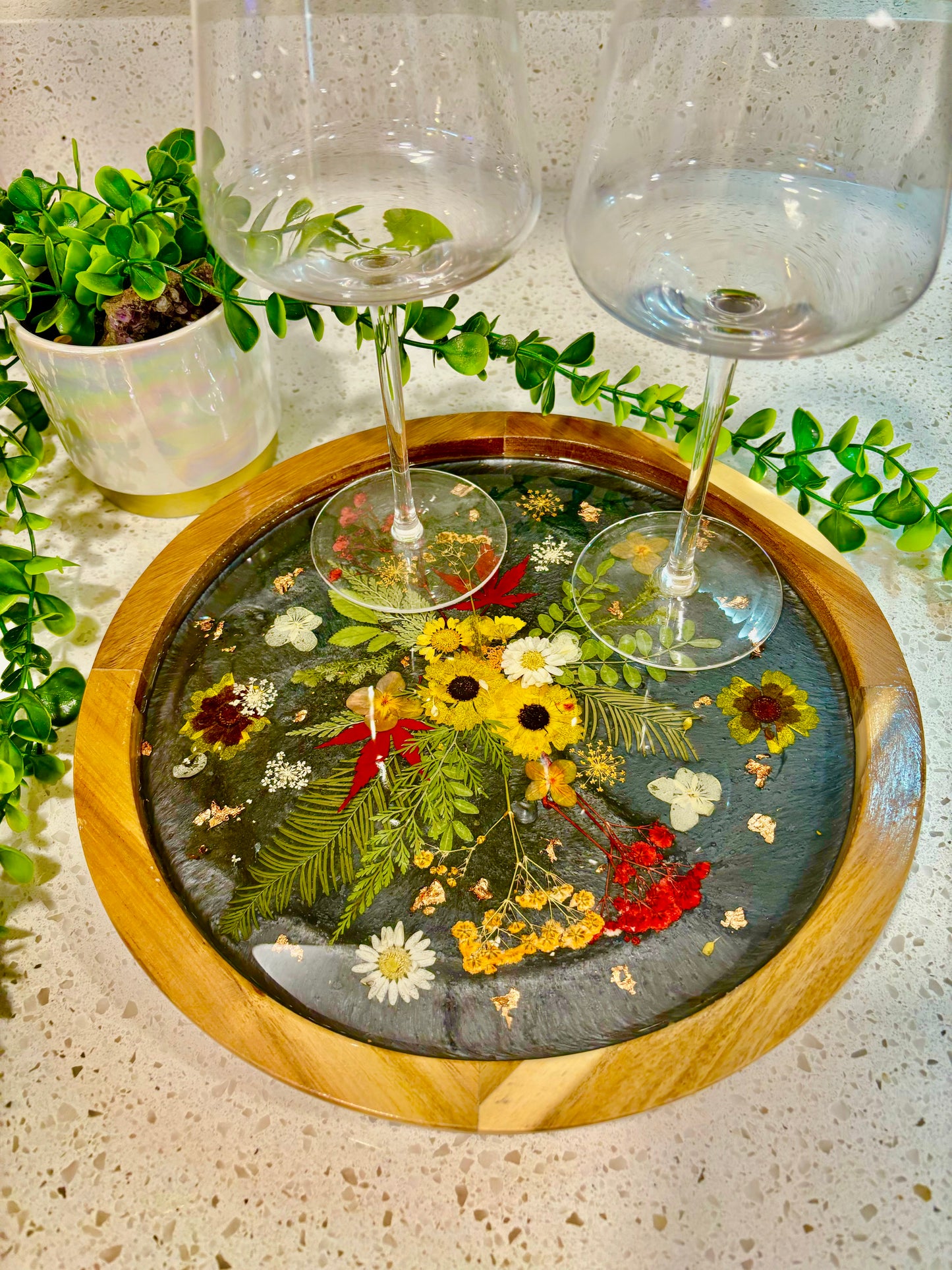 Winter Solstice Serving Tray