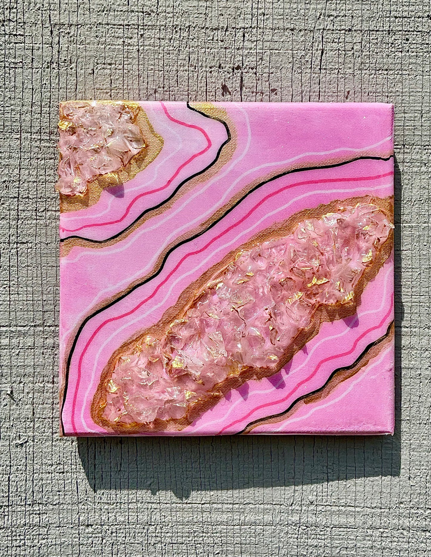 “Pretty in Pink” Canvas Duo