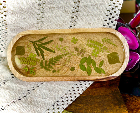 Oval Wooden Trays